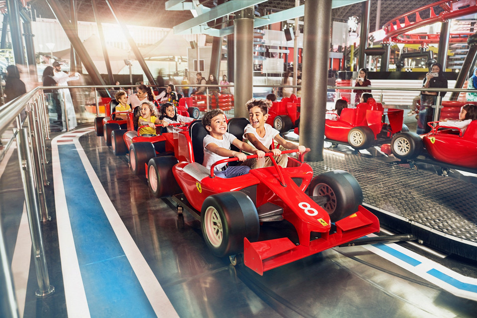 Развлекательный парк Ferrari World, аттракцион