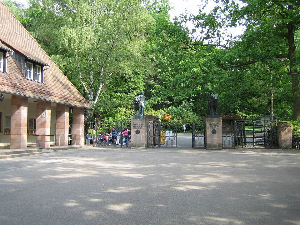 Нюрнбергский зоопарк, вход