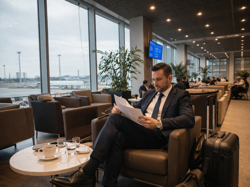 Бизнес-зал аэропорта, (MICE)