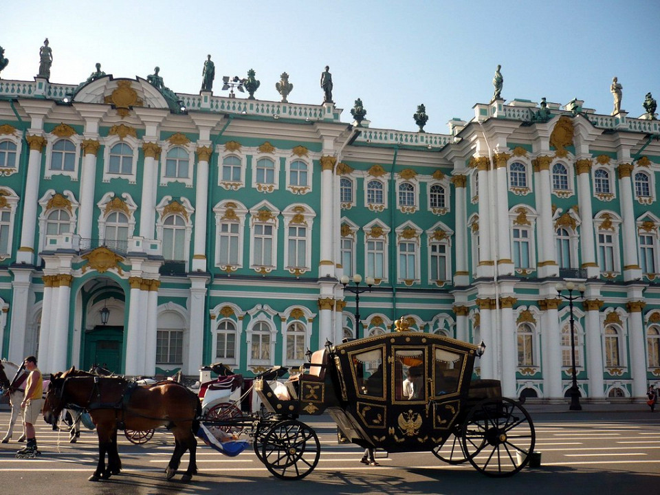 Дворцовая набережная, Зимний дворец (Эрмитаж)