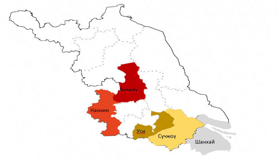 Карта Китай 1