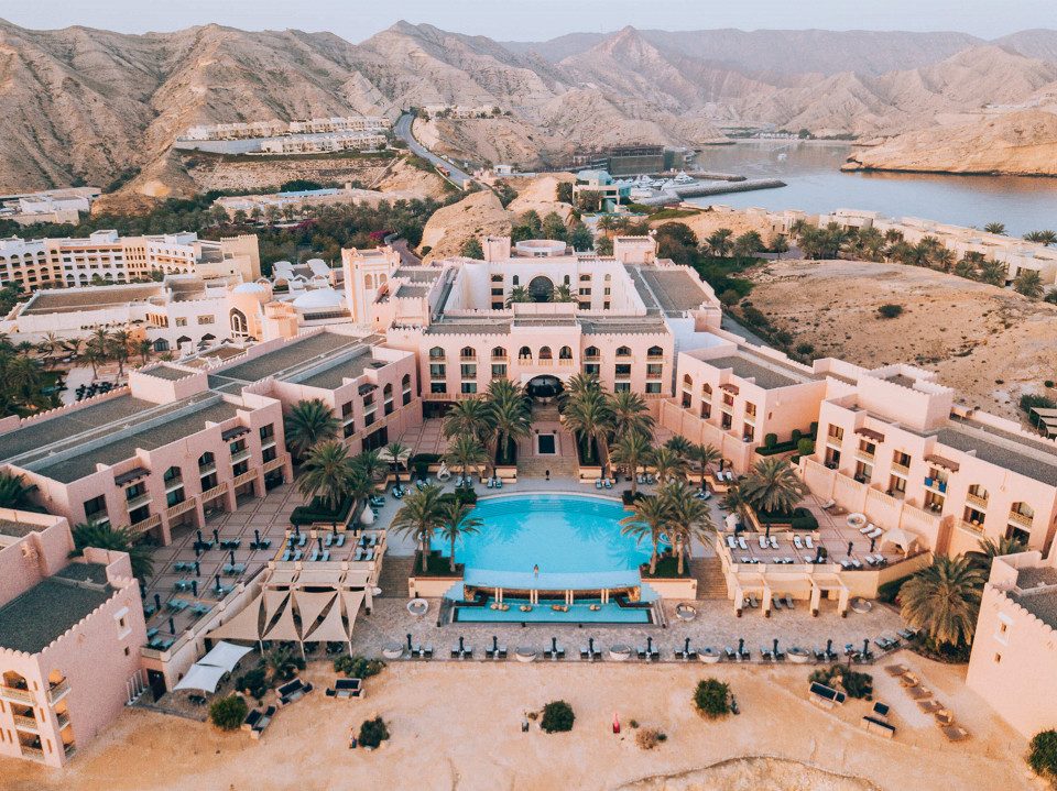 Al Husn - Aerial View - Pool side (1)