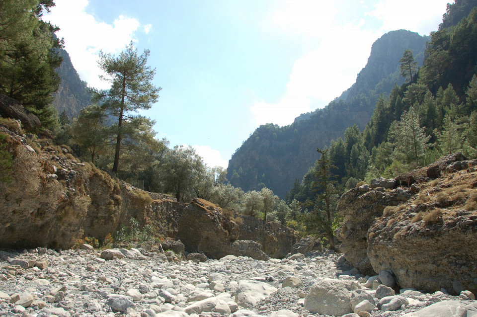 Самарийсое ущелье, Крит