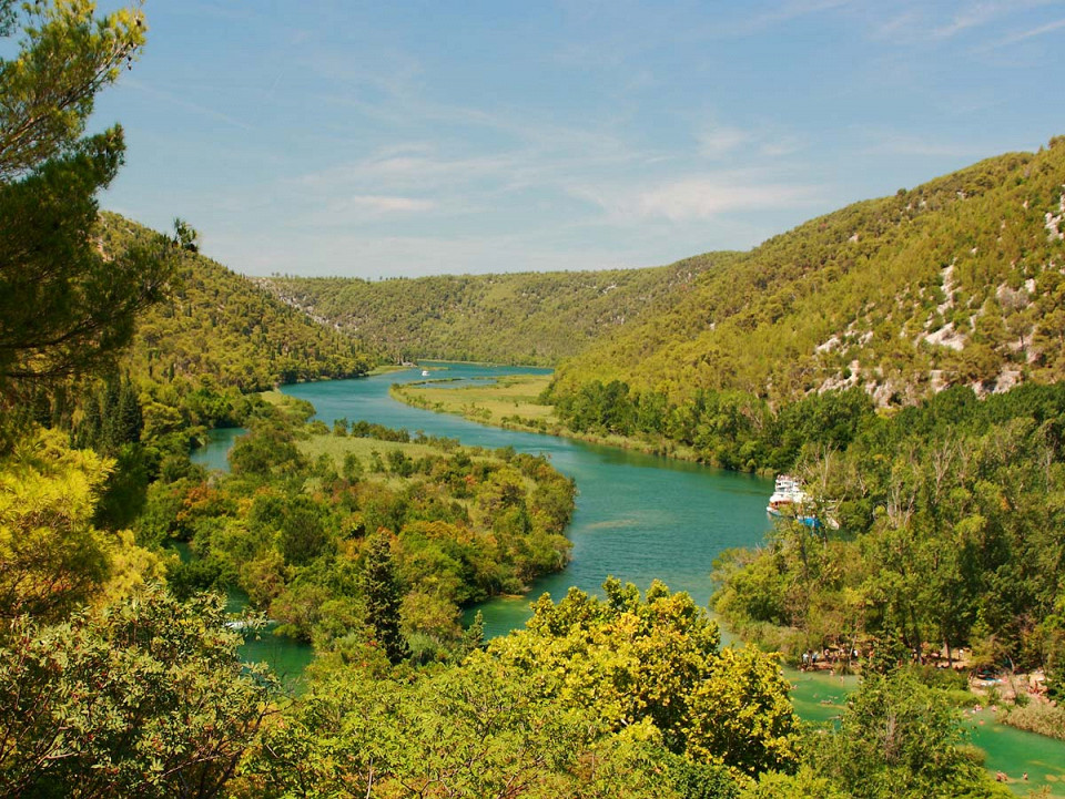 Река Крка, Хорватия