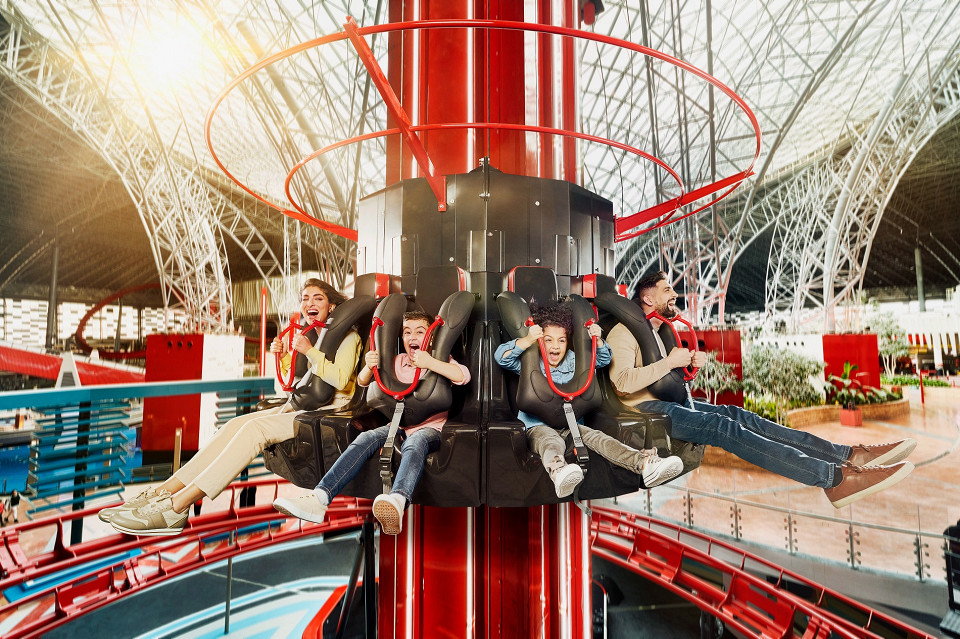 Развлекательный парк Ferrari World, Turbo Tower