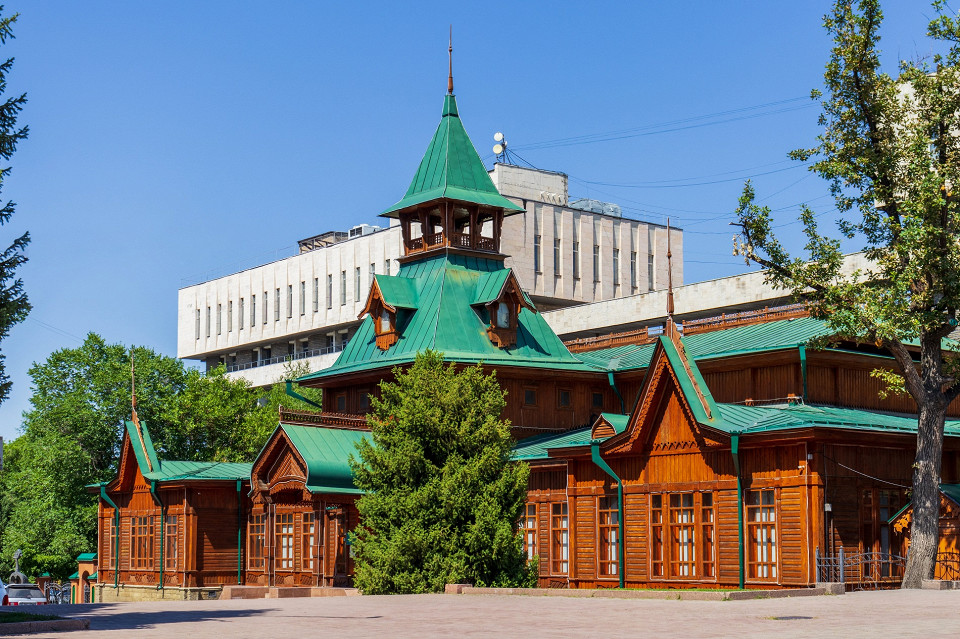 Музей народных музыкальных инструментов, Алма-Ата, Казахстан