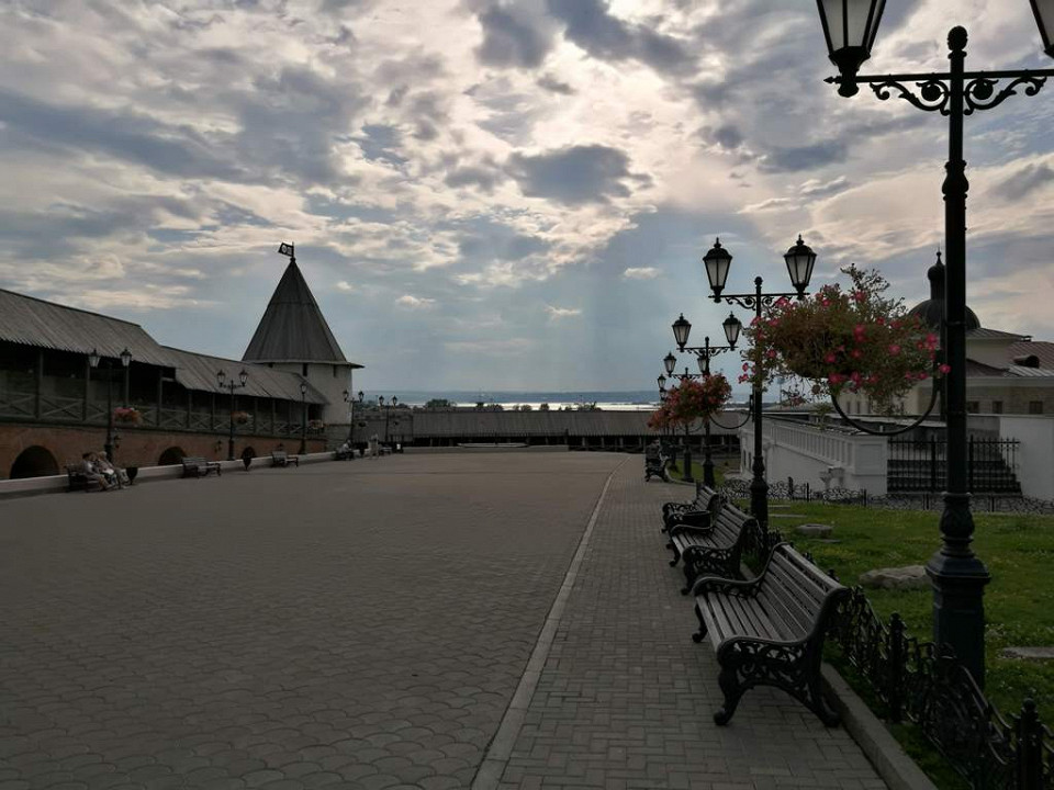 Внутренний двор Казанского Кремля, Россия