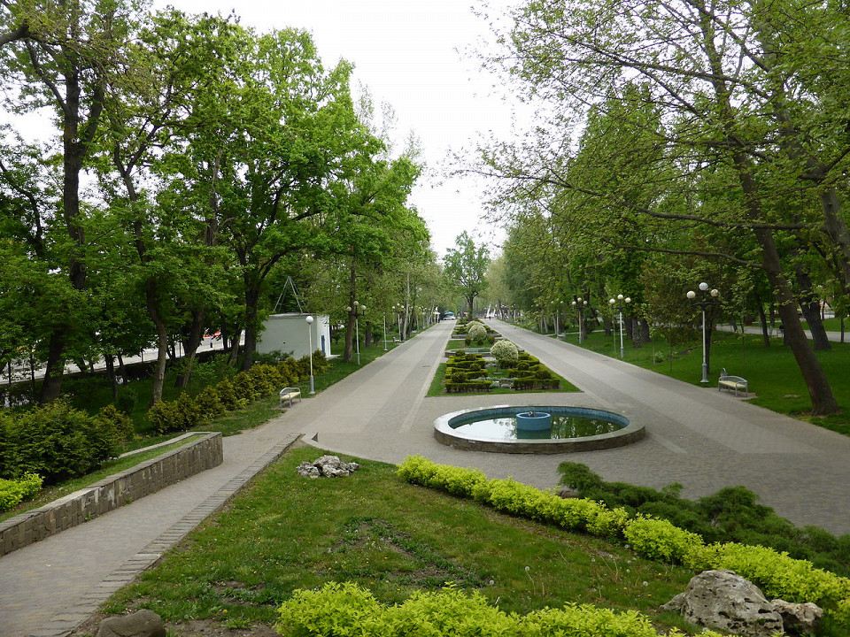 Городской сад (парк им. М. Горького) в Краснодаре