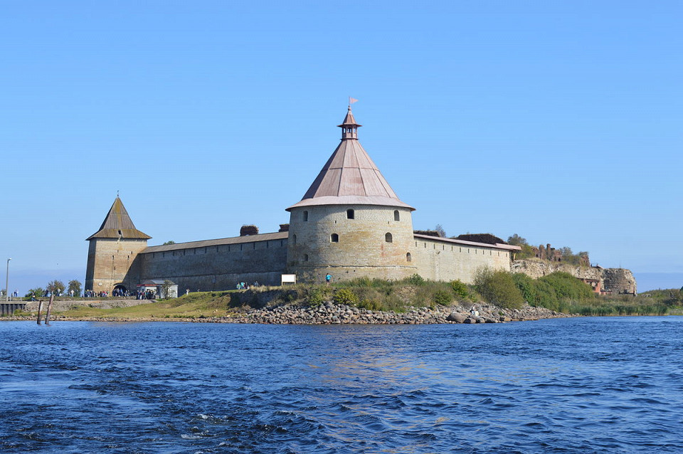 Крепость Орешек в Шлиссельбурге