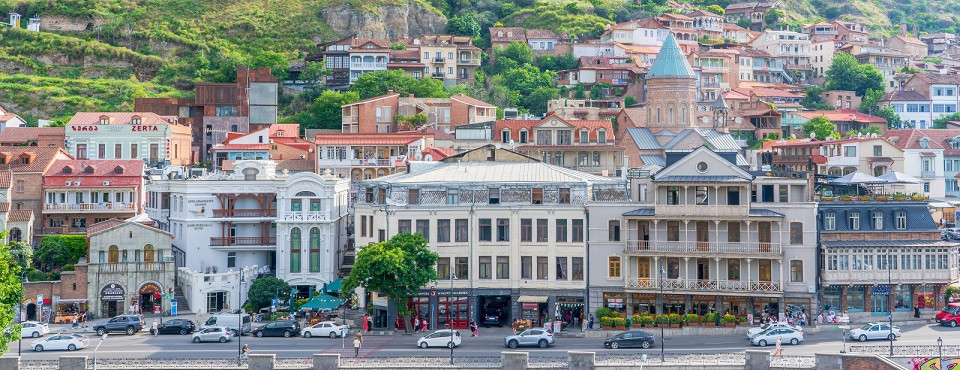 Тбилиси, Грузия. Улицы города.