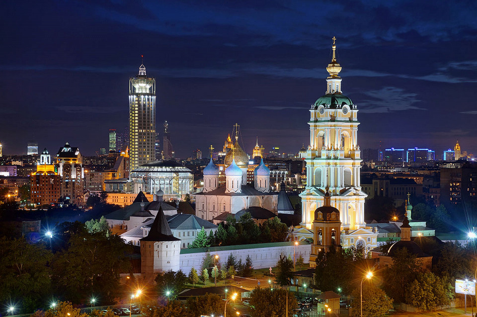 Новоспасский монастырь в Москве