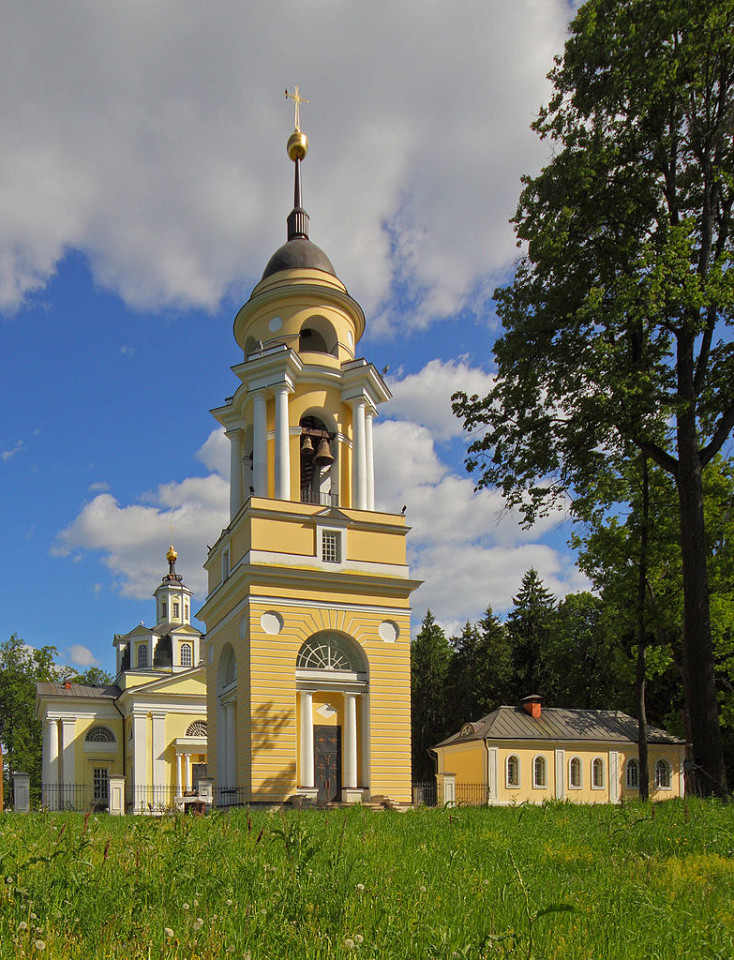 Усадьба Николо-Прозорово, колокольня церкви Николая Чудотворца