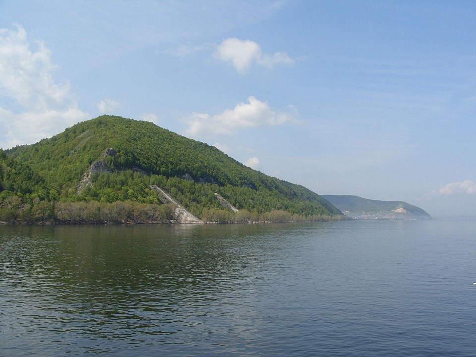Самарская лука в районе Царевщины