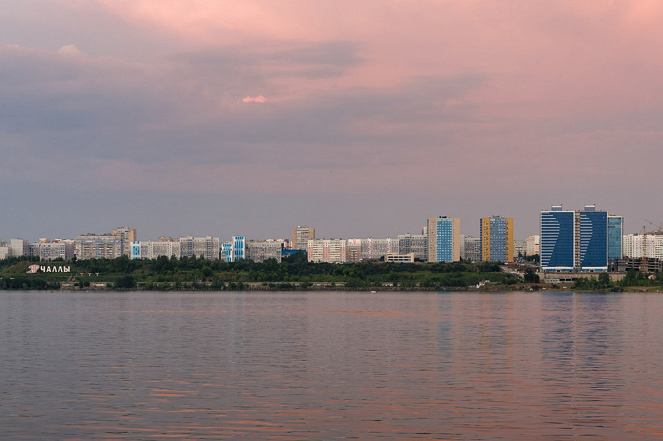 Река Кама, Набережные Челны, Татарстан