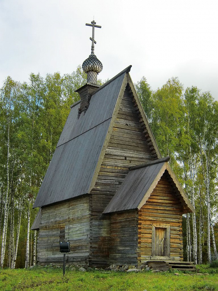 Воскресенская деревянная церковь, Плес