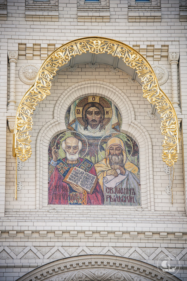 Мозаика, Никольский морской собор, Санкт-Петербург