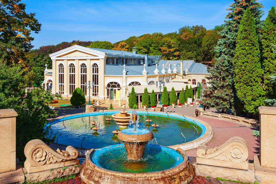 Курортный парк в Ессентуках