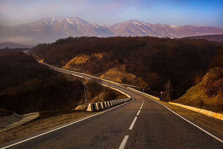 Дорога Буйнакск-Гимры