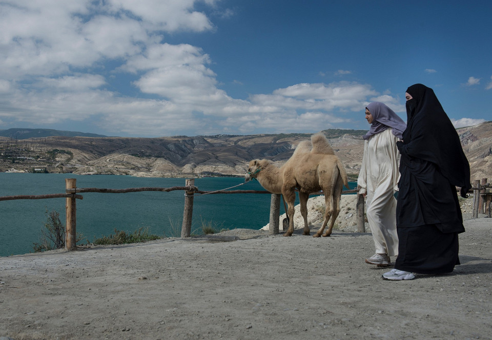 Девушки в мусульманских одеждах