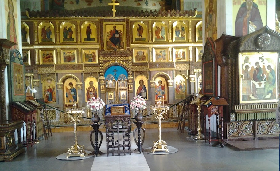 Свято-Тихоновский монастырь под Задонском, алтарь