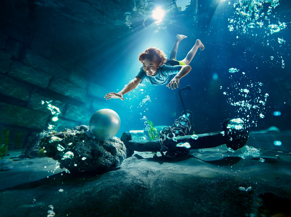 Аквапарк Yas Waterworld, Pearl Diving