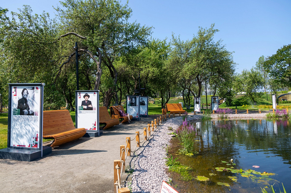 Пруд в парке Остров фортов, Кронштадт