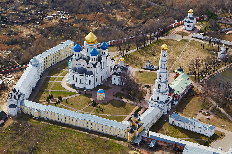 Николо-Угрешский монастырь с воздуха