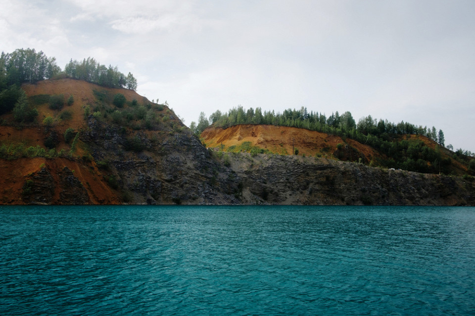  «Голубые озера» Александровска, Пермский край, Россия