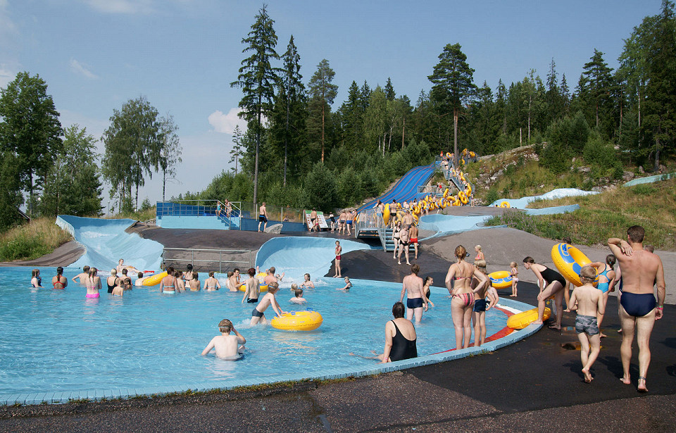 Аквапарк Серена, открытый бассейн