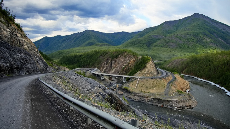 Трасса Колыма, Магаданская область, Россия