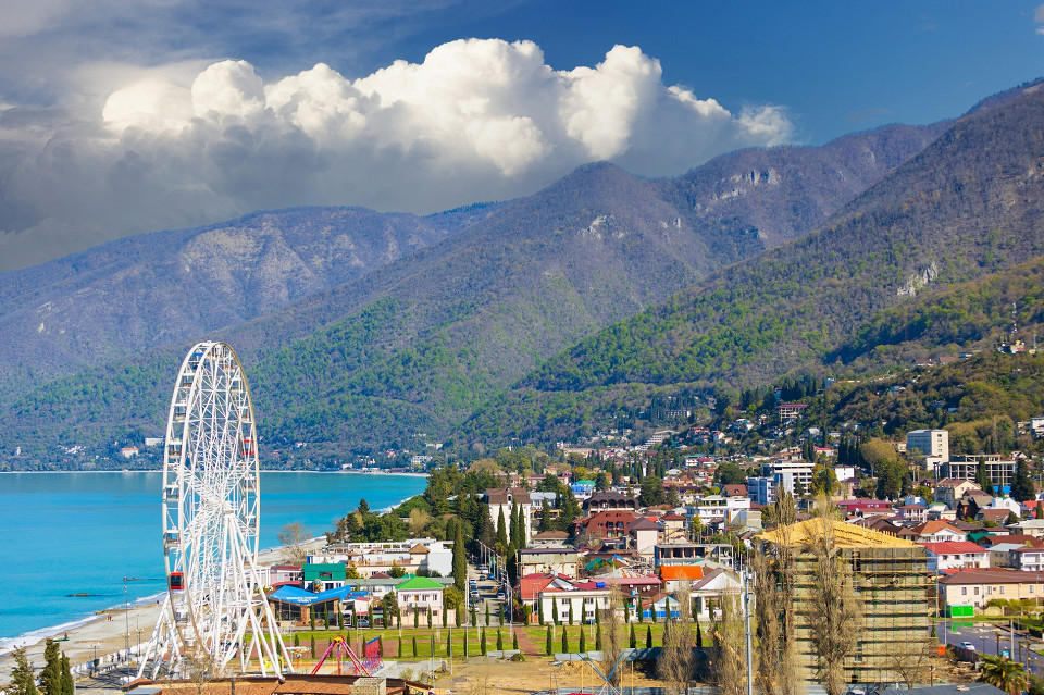 Гагра в Абхазии, Черное море