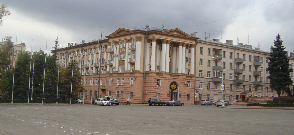 Соборная площадь Липецка