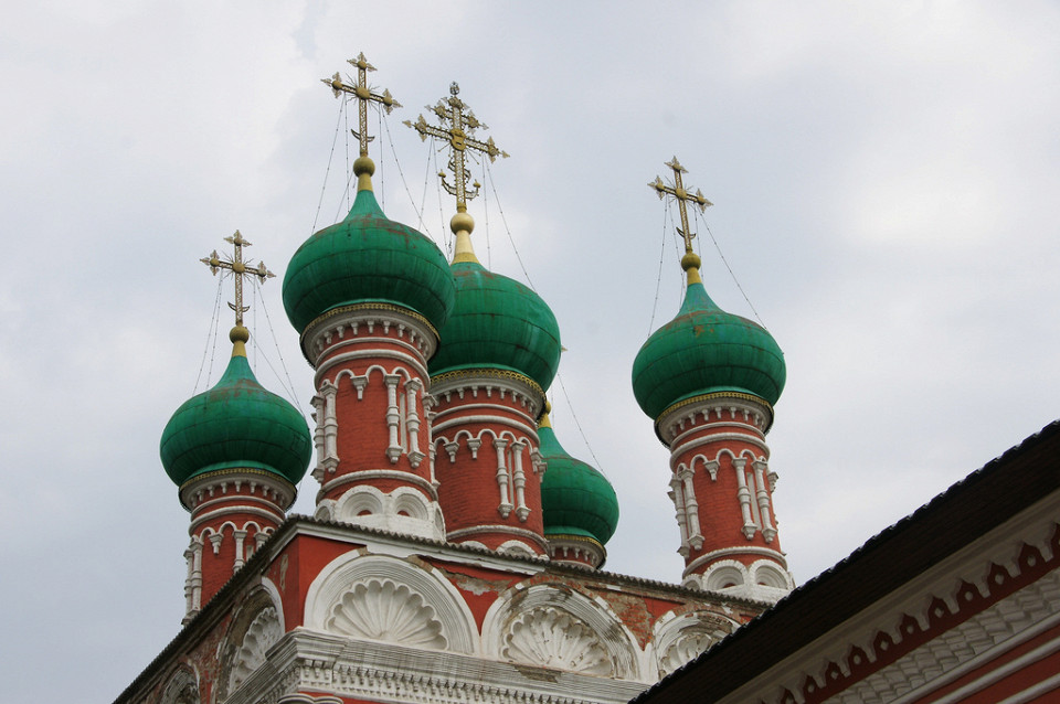Купола, Высоко-Петровский монастырь, Москва