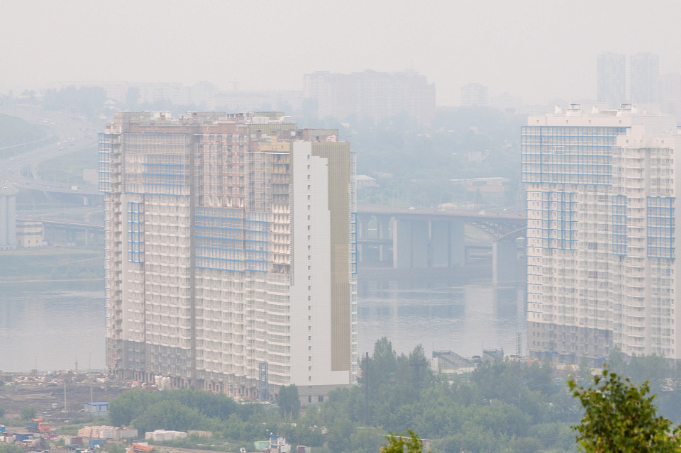 Смог в Красноярске