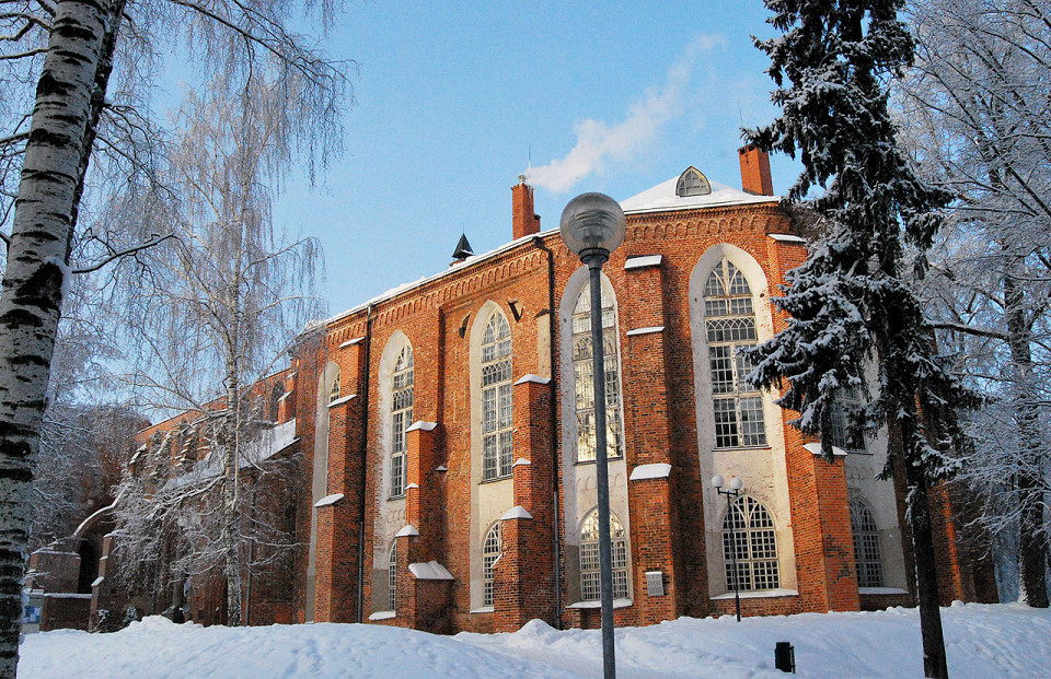 Юго-западное крыло Домского собора Тарту, исторический музей университета