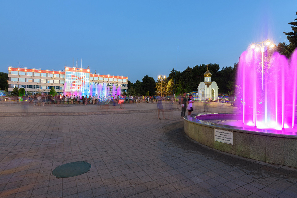 Советская площадь в Анапе