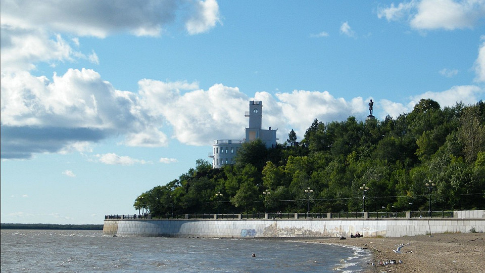 Амурский утес в Хабаровске