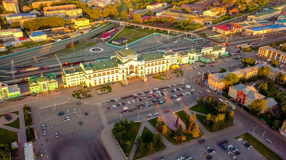 Омск летом, Россия