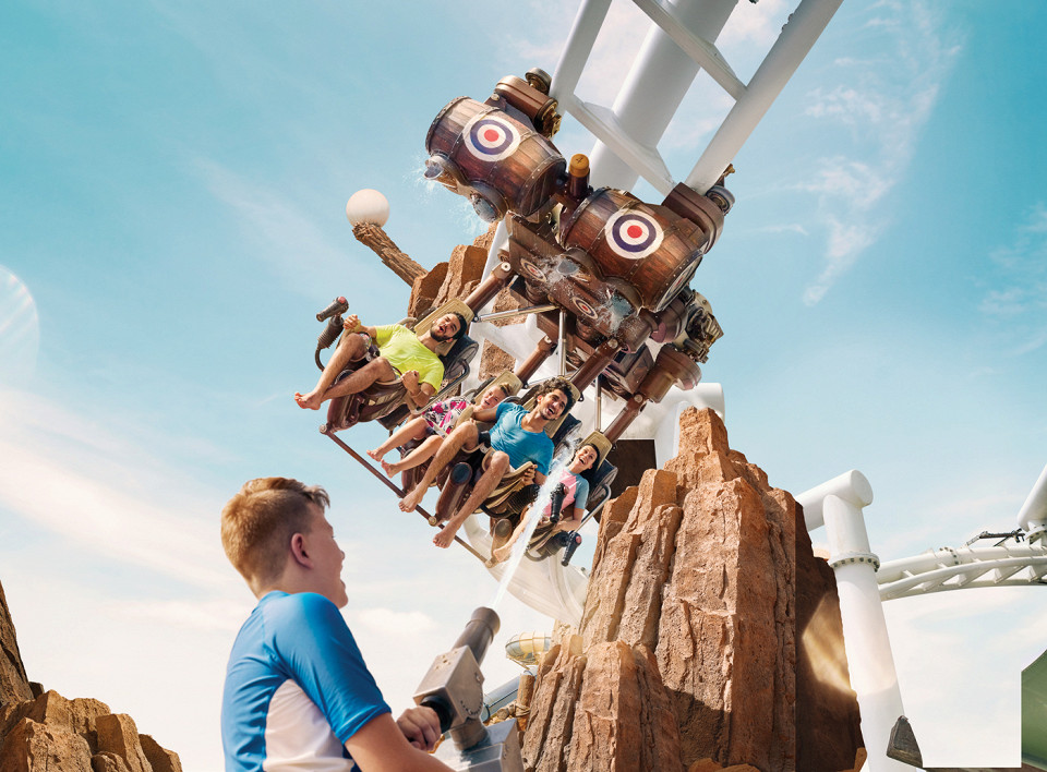 Аквапарк Yas Waterworld, Bandit Bomber