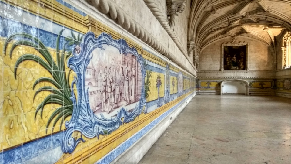 В монастыре Жеронимуш, Лиссабон