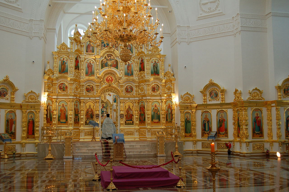 Свято-Михайловский собор в Ижевске, иконостас