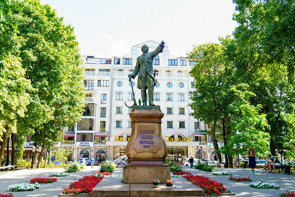 Памятник Петру, Воронеж