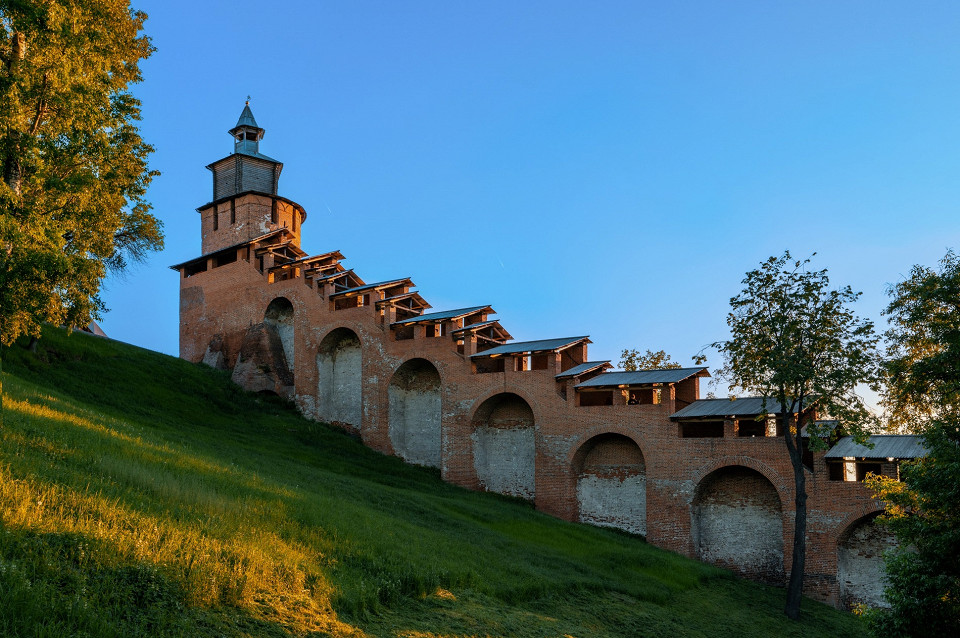 Кремлевская стена, Нижний Новгород