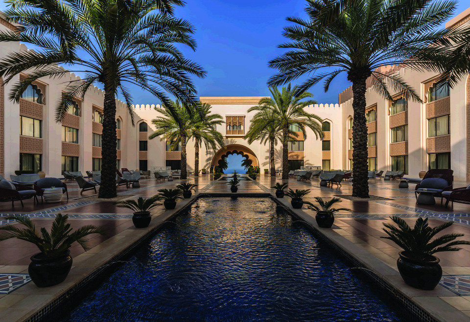 Al Husn Courtyard, отель Shangri-La в Омане
