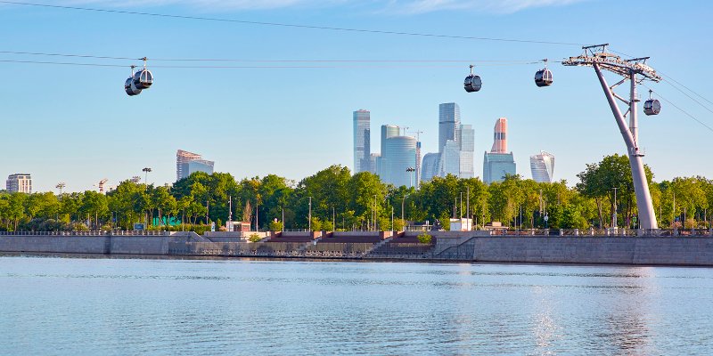 Канатная дорога на Воробьевых горах