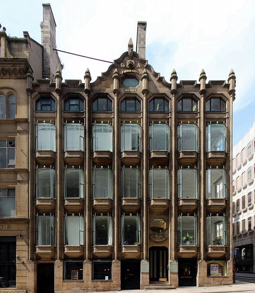 Oriel Chambers в Ливерпуле