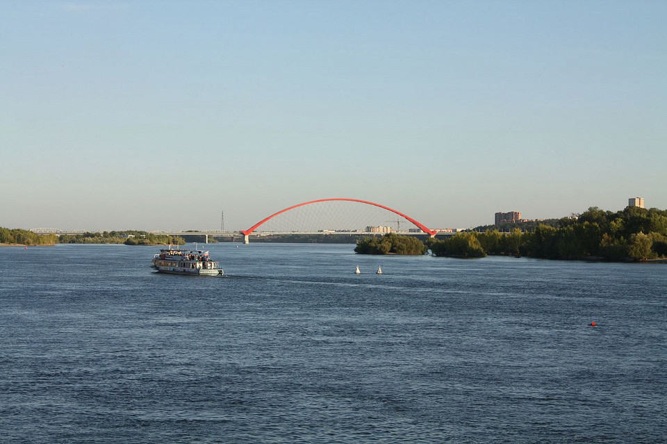 Река Обь, Новосибирск