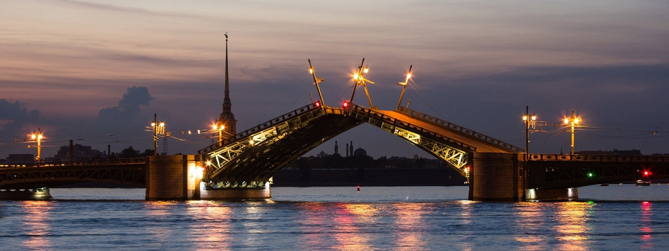 Развод моста, Санкт-Петерубрг