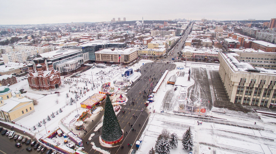 Тула зимой, Россия