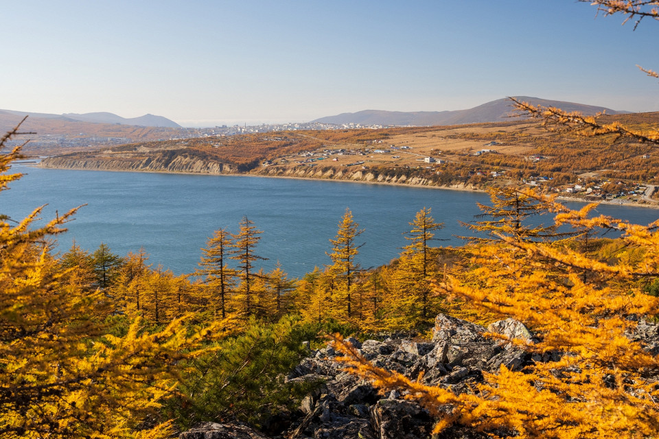 Бухта Гертнера, Охотское море, Магаданская область